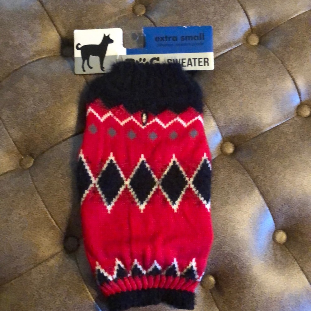 Dog or Cat Sweater - Extra Small - NWT